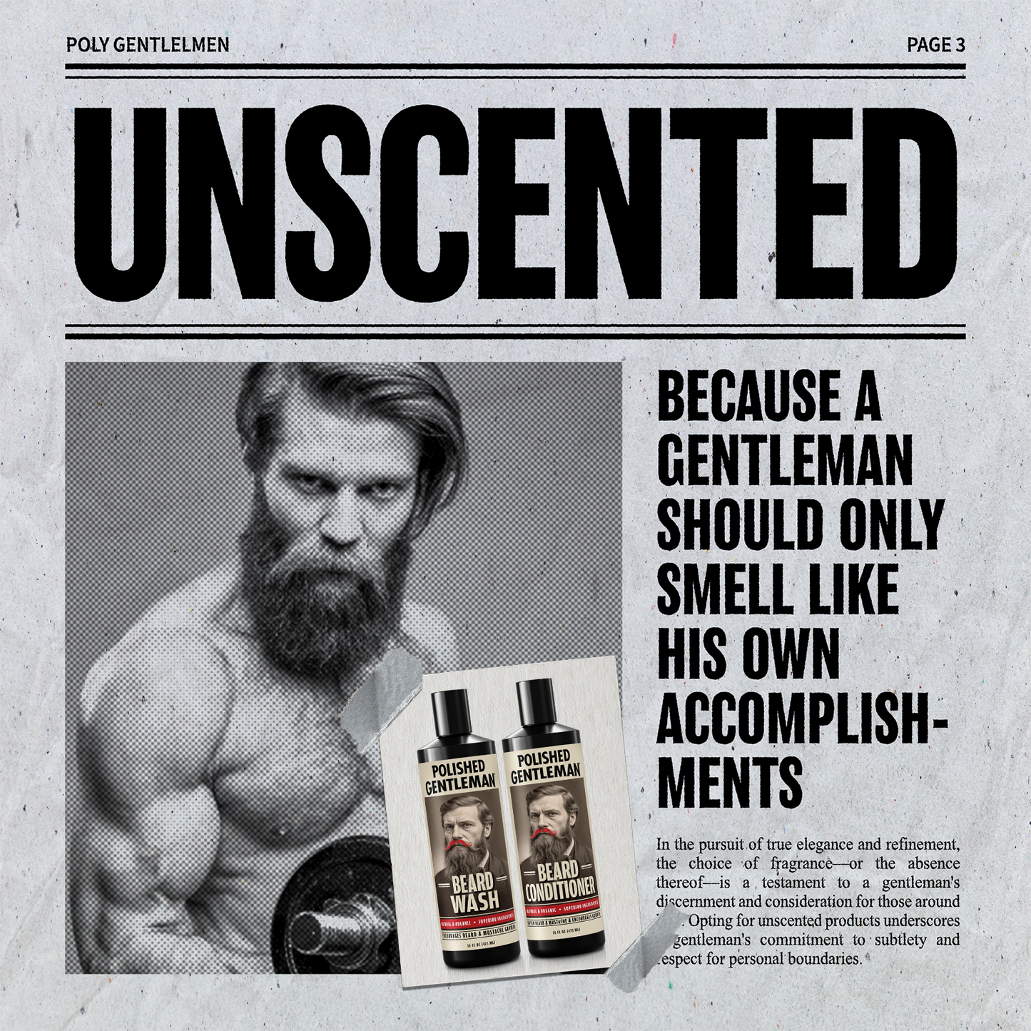 Beard Shampoo and Conditioner Set