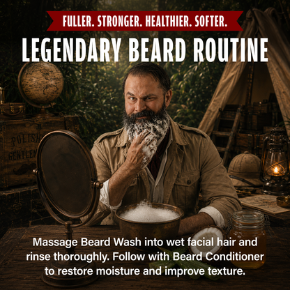 Beard Shampoo and Conditioner Set