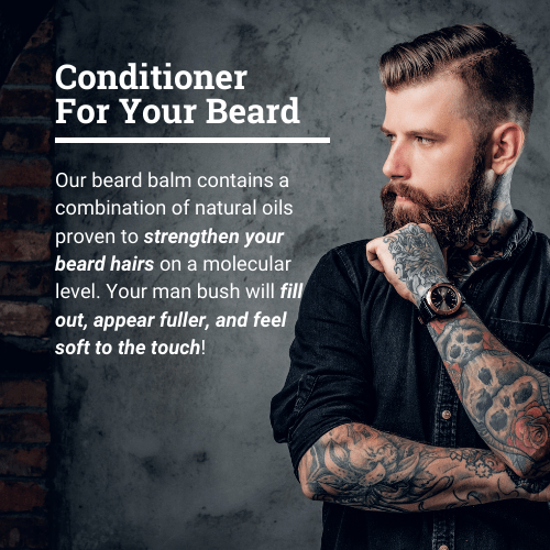 Polished Gentleman Club Sandalwood Beard Balm upsell